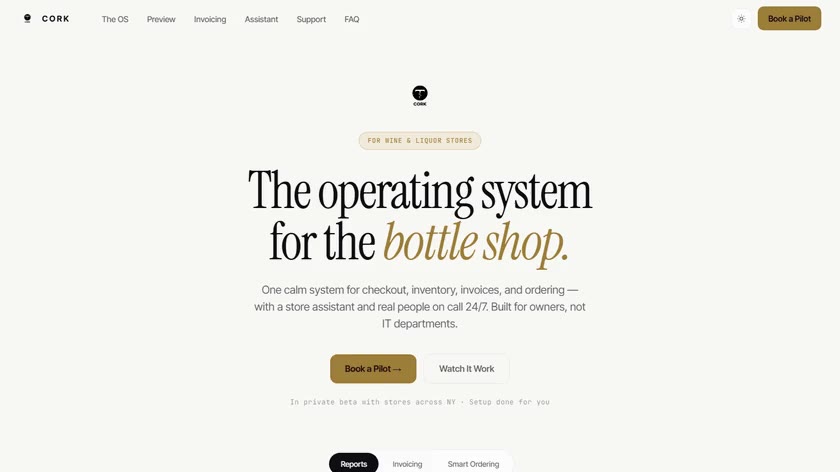 Cork retail operations platform